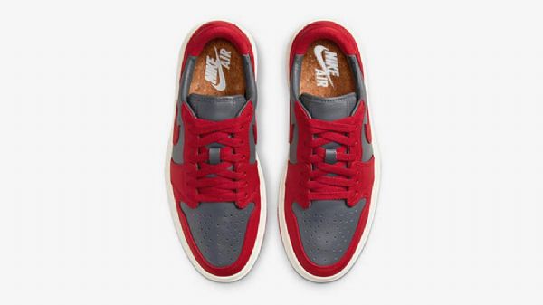 Nike Air Jordan 1 Low Toppe Lv8d Unlv Sko Til Damer Rød Grå