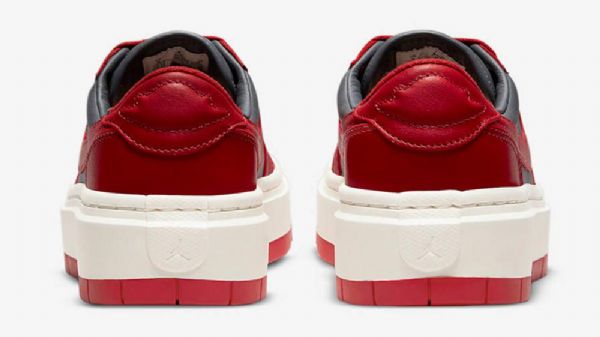 Nike Air Jordan 1 Low Toppe Lv8d Unlv Sko Til Damer Rød Grå