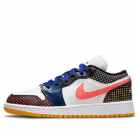 Nike Air Jordan 1 Low Toppe mmd Bg Retro Basketball Sko Til Mænd Flerfarvet