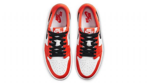 Nike Air Jordan 1 Low Toppe Og Shatteredboard Sko Til Mænd Orange Hvid