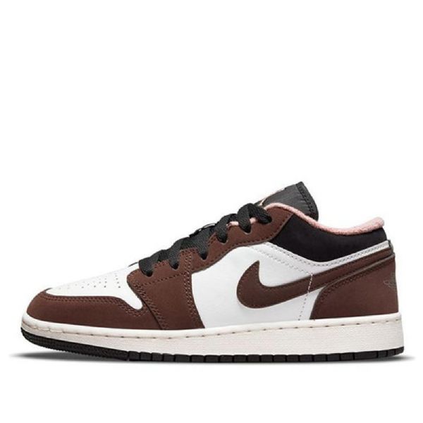 Nike Air Jordan 1 Low Toppe Se Gs Retro Basketball Sko Til Mænd Lysebrun
