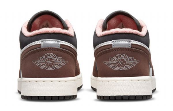 Nike Air Jordan 1 Low Toppe Se Gs Retro Basketball Sko Til Mænd Lysebrun