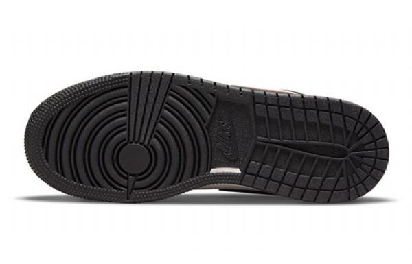 Nike Air Jordan 1 Low Toppe Se Gs Retro Basketball Sko Til Mænd Lysebrun