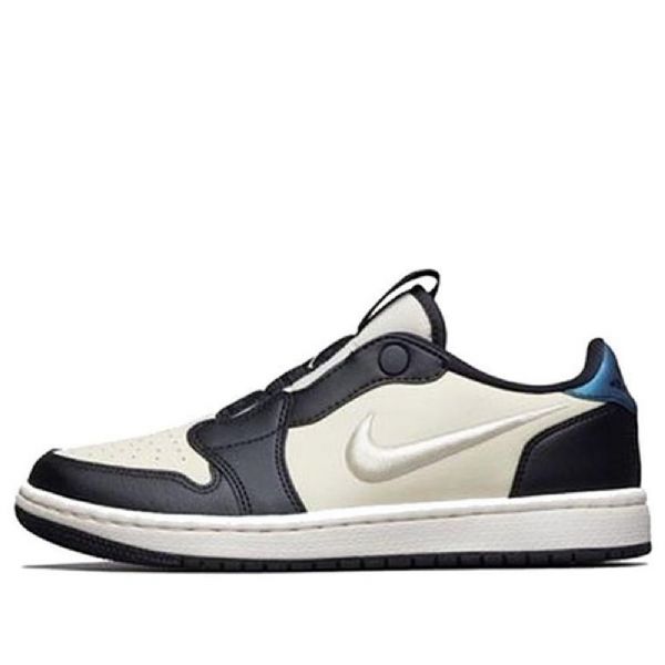 Nike Air Jordan 1 Low Toppe Slip Retro Basketball Sko Til Damer Khaki