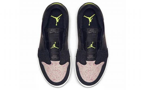Nike Air Jordan 1 Low Toppe Slip Retro Basketball Sko Til Damer Rød