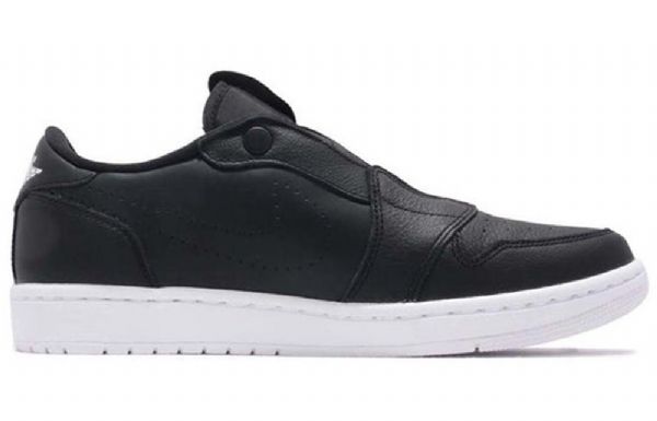 Nike Air Jordan 1 Low Toppe Slip Retro Basketball Sko Til Damer Sort