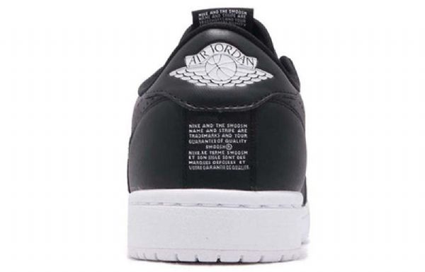 Nike Air Jordan 1 Low Toppe Slip Retro Basketball Sko Til Damer Sort