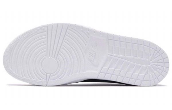 Nike Air Jordan 1 Low Toppe Slip Retro Basketball Sko Til Damer Sort