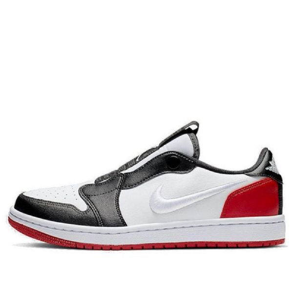Nike Air Jordan 1 Low Toppe Slip Retro Basketball Sko Til Damer Sort