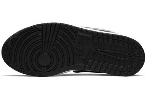 Nike Air Jordan 1 Low Toppe Slip Retro Basketball Sko Til Damer Sort Grå