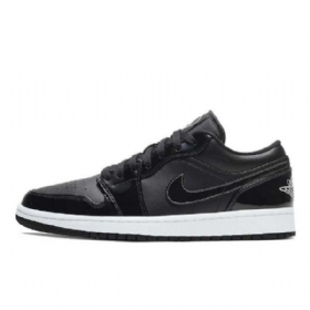 Nike Air Jordan 1 Low Tops All-star Sko Til Mænd Sort
