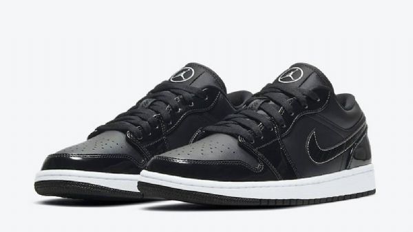 Nike Air Jordan 1 Low Tops All-star Sko Til Mænd Sort