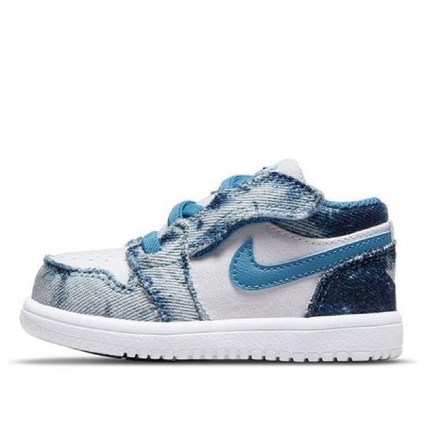 Nike Air Jordan 1 Low Tops Alt Td Sko Til Børn Blå