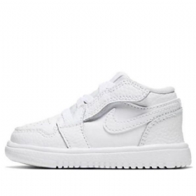 Nike Air Jordan 1 Low Tops Alt Td Sko Til Børn Hvid