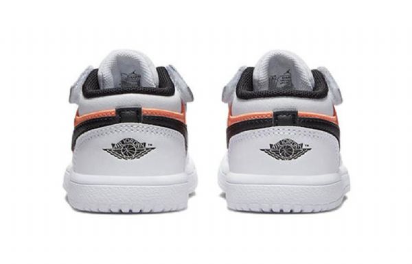 Nike Air Jordan 1 Low Tops Alt Td Sko Til Børn Light Coral