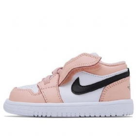 Nike Air Jordan 1 Low Tops Alt Td Sko Til Børn Orange