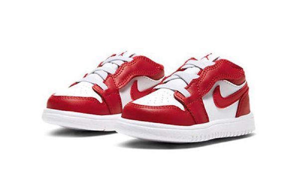 Nike Air Jordan 1 Low Tops Alt Td Sko Til Børn Rød