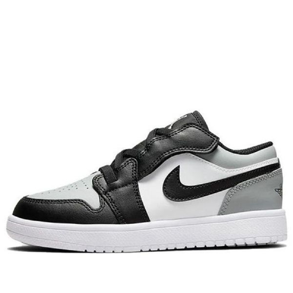 Nike Air Jordan 1 Low Tops Alt Low Tops-top Retro Basketballsko Til Mænd Sort Grå