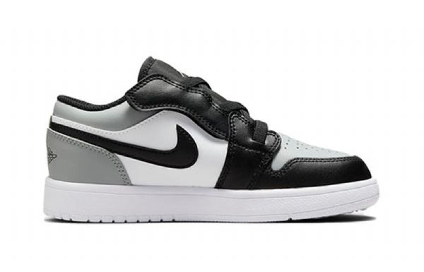 Nike Air Jordan 1 Low Tops Alt Low Tops-top Retro Basketballsko Til Mænd Sort Grå