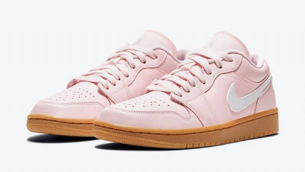 Nike Air Jordan 1 Low Tops Arctic Sko Til Damer Lyserød