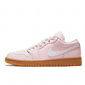 Nike Air Jordan 1 Low Tops Arctic Sko Til Mænd Lyserød