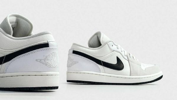 Nike Air Jordan 1 Low Tops Astrograbber Sko Til Damer Grå