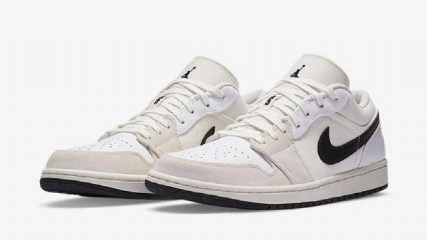 Nike Air Jordan 1 Low Tops Astrograbber Sko Til Damer Grå