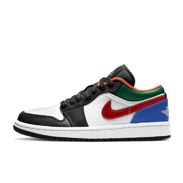 Nike Air Jordan 1 Low Tops Farve Sko Til Mænd Flerfarvet