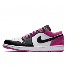Nike Air Jordan 1 Low Tops Fuchsia Sko Til Mænd