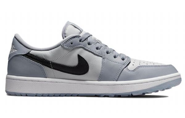 Nike Air Jordan 1 Low Tops Golf Atletiksko Til Mænd Grå