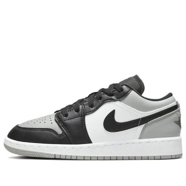 Nike Air Jordan 1 Low Tops Gs Basketball Sko Til Mænd Lysegrå