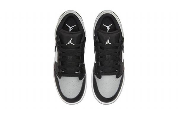 Nike Air Jordan 1 Low Tops Gs Basketball Sko Til Mænd Lysegrå