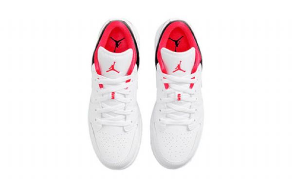 Nike Air Jordan 1 Low Tops Gs Basketball Sko Til Mænd Rød Hvid