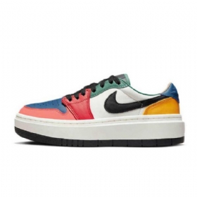Nike Air Jordan 1 Low Tops Lv8d Sko Til Damer Flerfarvet