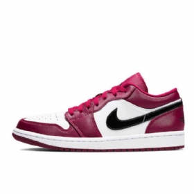 Nike Air Jordan 1 Low Tops Noble Sko Til Mænd Rød