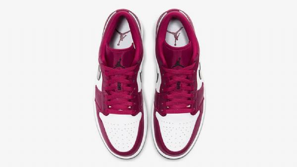 Nike Air Jordan 1 Low Tops Noble Sko Til Mænd Rød