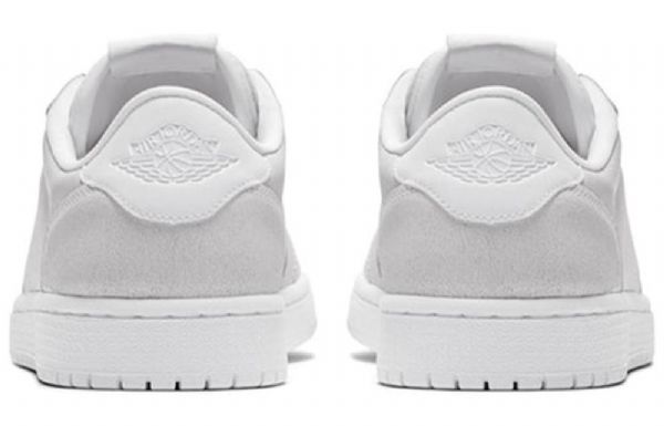 Nike Air Jordan 1 Low Tops Ns Retro Basketball Sko Til Damer Hvid
