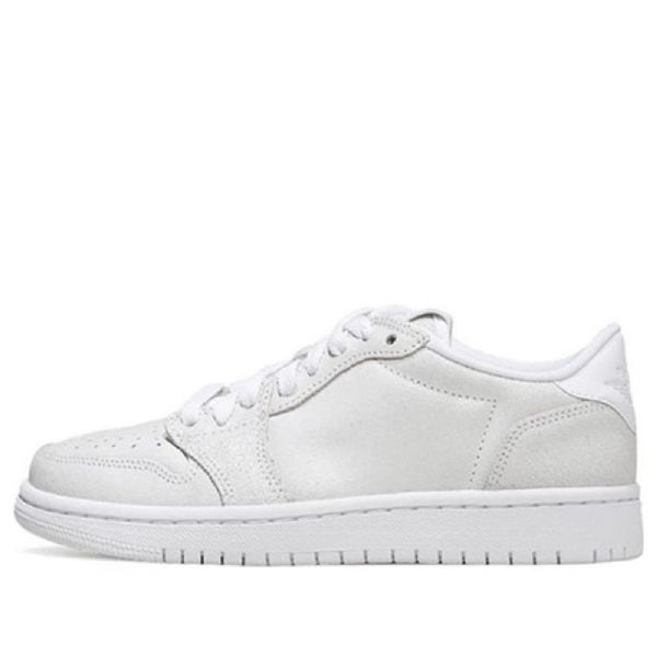 Nike Air Jordan 1 Low Tops Ns Retro Basketball Sko Til Damer Hvid