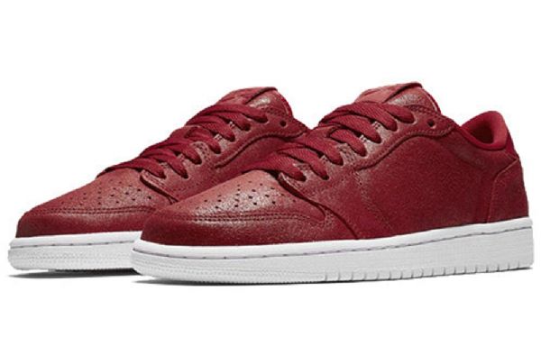 Nike Air Jordan 1 Low Tops Ns Retro Basketball Sko Til Damer Rød