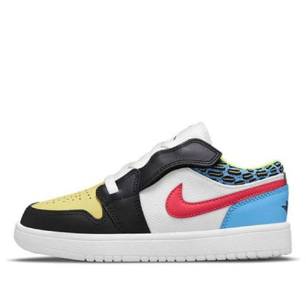Nike Air Jordan 1 Low Tops Ps Retro Basketball Sko Til Mænd Flerfarvet