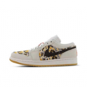 Nike Air Jordan 1 Low Tops Quai 54 Sko Til Damer Orange