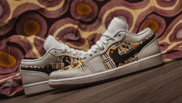 Nike Air Jordan 1 Low Tops Quai 54 Sko Til Damer Orange
