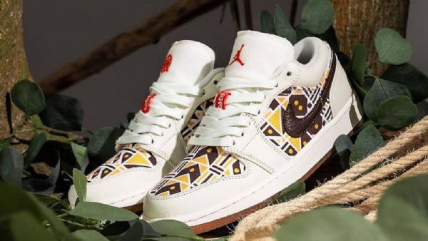 Nike Air Jordan 1 Low Tops Quai 54 Sko Til Damer Orange
