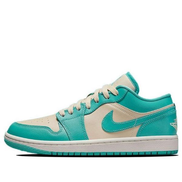 Nike Air Jordan 1 Low Tops Retro Basketball Sko Til Damer Beige