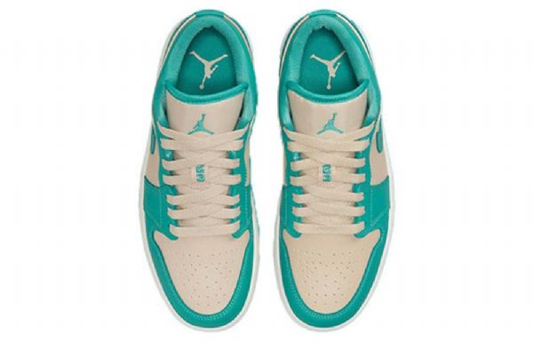 Nike Air Jordan 1 Low Tops Retro Basketball Sko Til Damer Beige