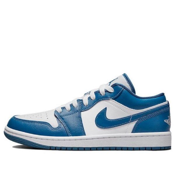 Nike Air Jordan 1 Low Tops Retro Basketball Sko Til Damer Blå