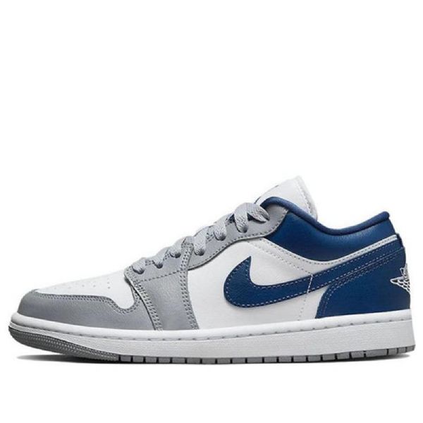 Nike Air Jordan 1 Low Tops Retro Basketball Sko Til Damer Blå