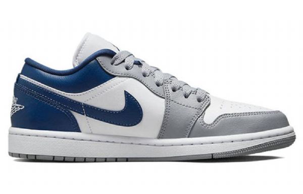 Nike Air Jordan 1 Low Tops Retro Basketball Sko Til Damer Blå