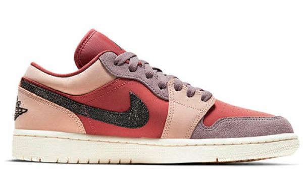 Nike Air Jordan 1 Low Tops Retro Basketball Sko Til Damer Flerfarvet