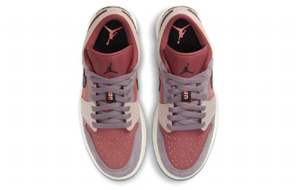 Nike Air Jordan 1 Low Tops Retro Basketball Sko Til Damer Flerfarvet